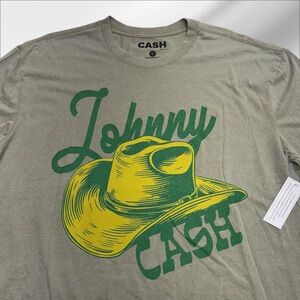 JOHNNY CASH Men’s Large T-shirt I WALK THE LINE